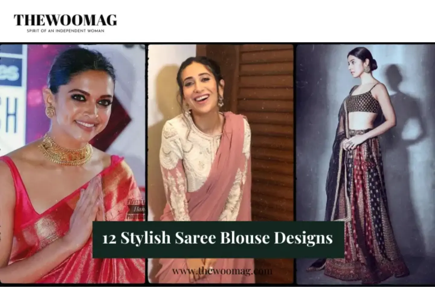 Indian Elegance: 12 Stylish Saree Blouse Designs