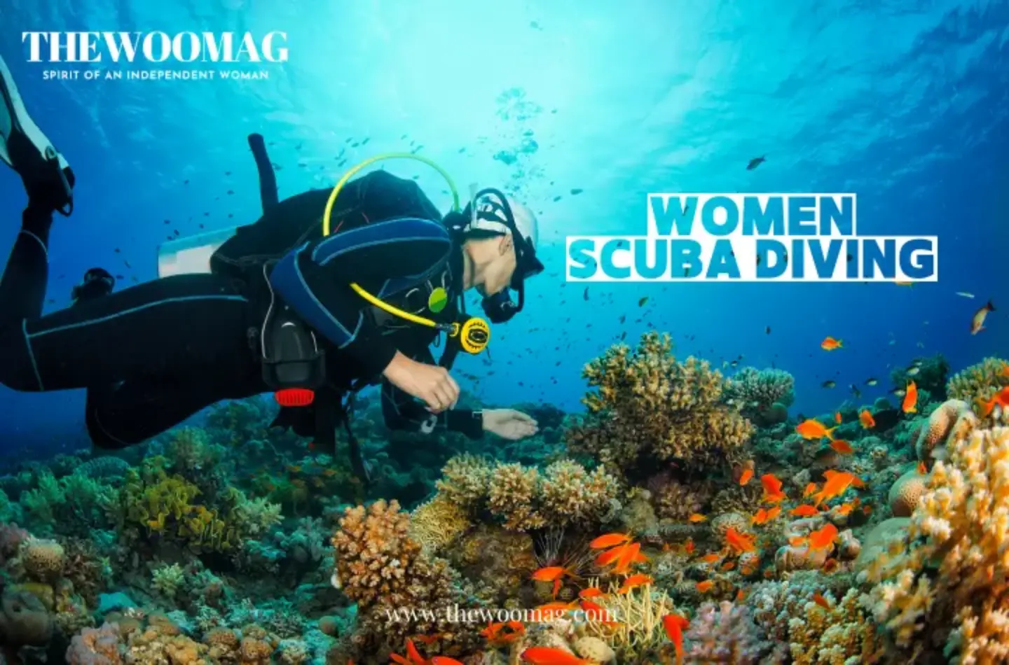 Top 5 Reasons Why Women Should Explore Scuba Diving.