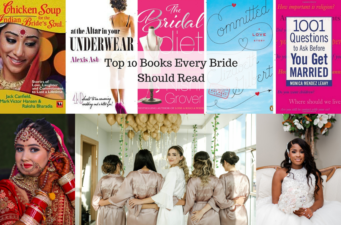 Top 10 books every bride to be should read