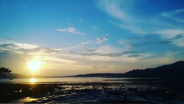 Sunset at Chidiyatapu Beach